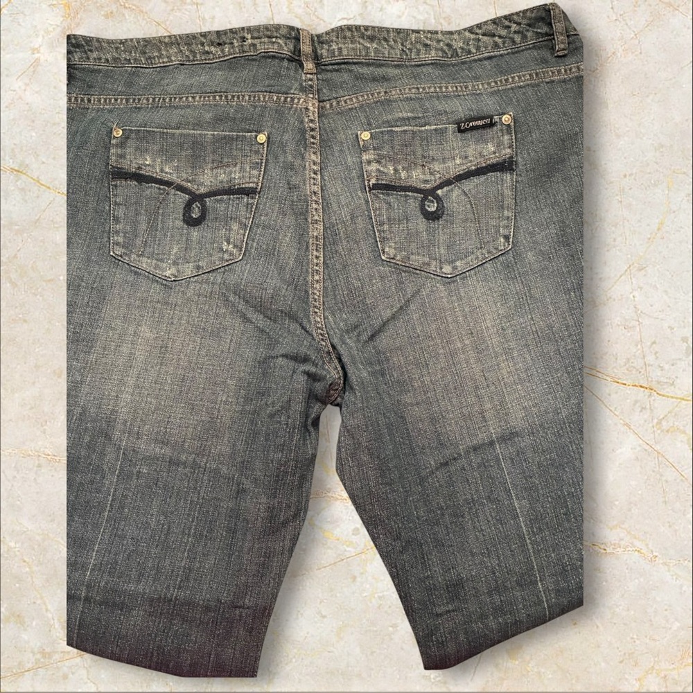 Vintage Torrid Z. Cavaricci Classic Blue Jeans Plus Size 26 - Picture 10 of 14